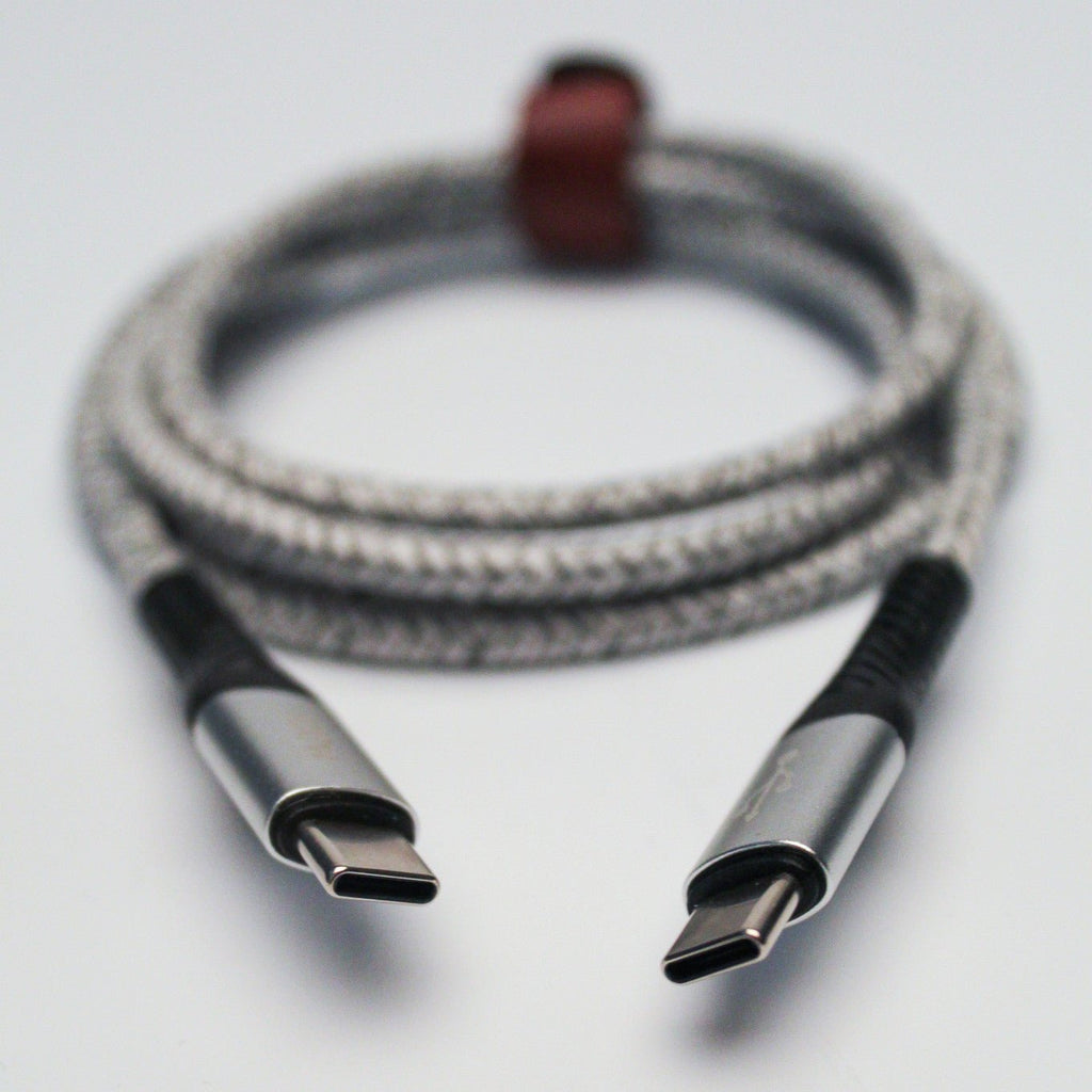 Syllucid - Reinforced Ethical Charging Cable, USB-C to C - Buy Me Once UK