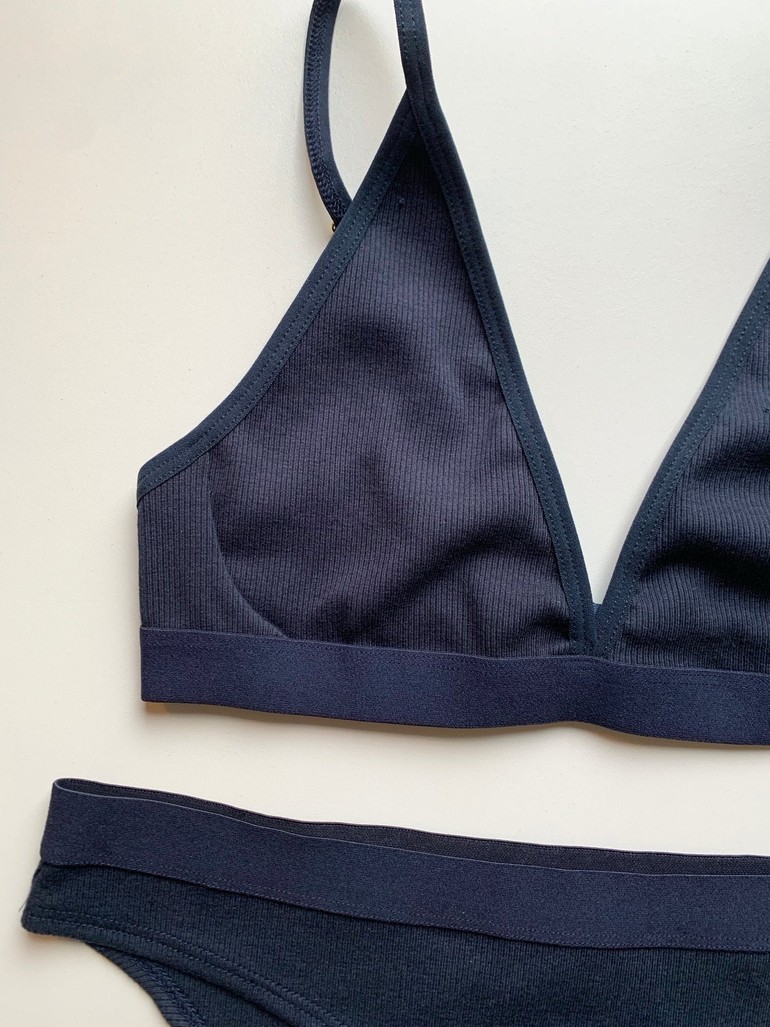 Elliot Organics - Ribbed Organic Cotton Soft Cup Bra - Buy Me Once UK