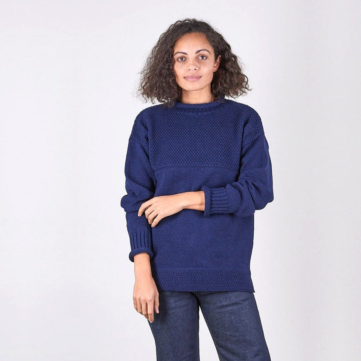 SE28 British Wool Guernsey Sweater