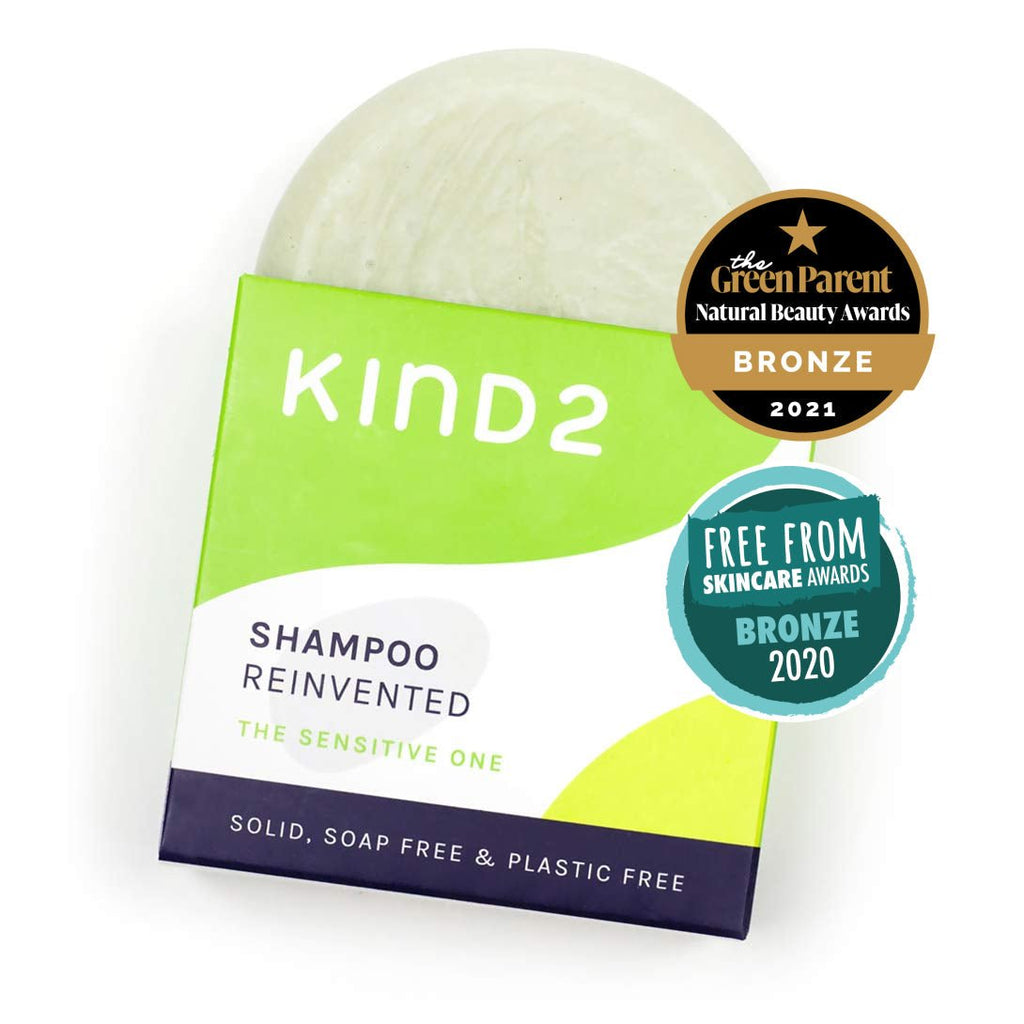 KIND2 - Sensitive Solid Shampoo Bar - Buy Me Once UK