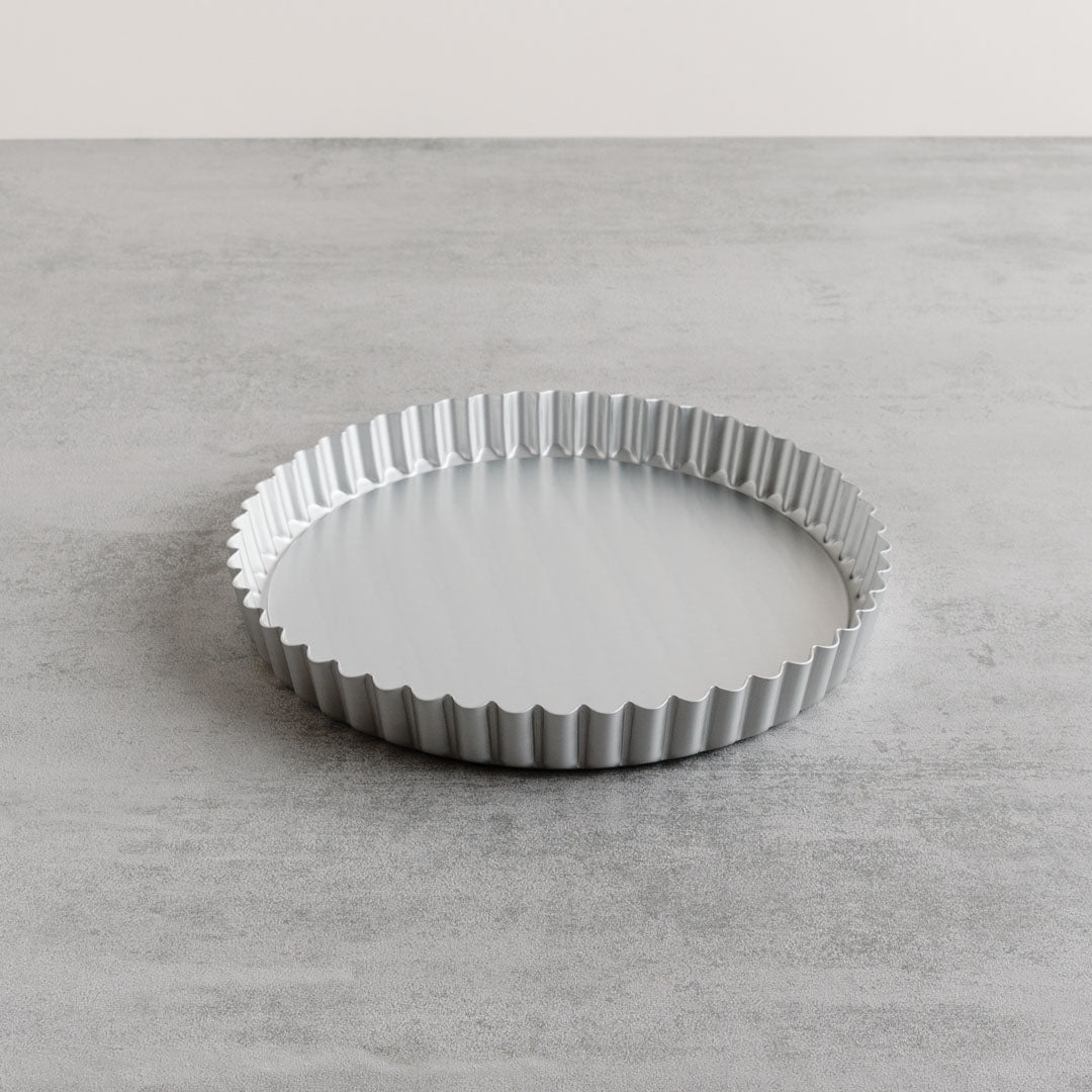 Anodised Aluminium Fluted Flan Tin