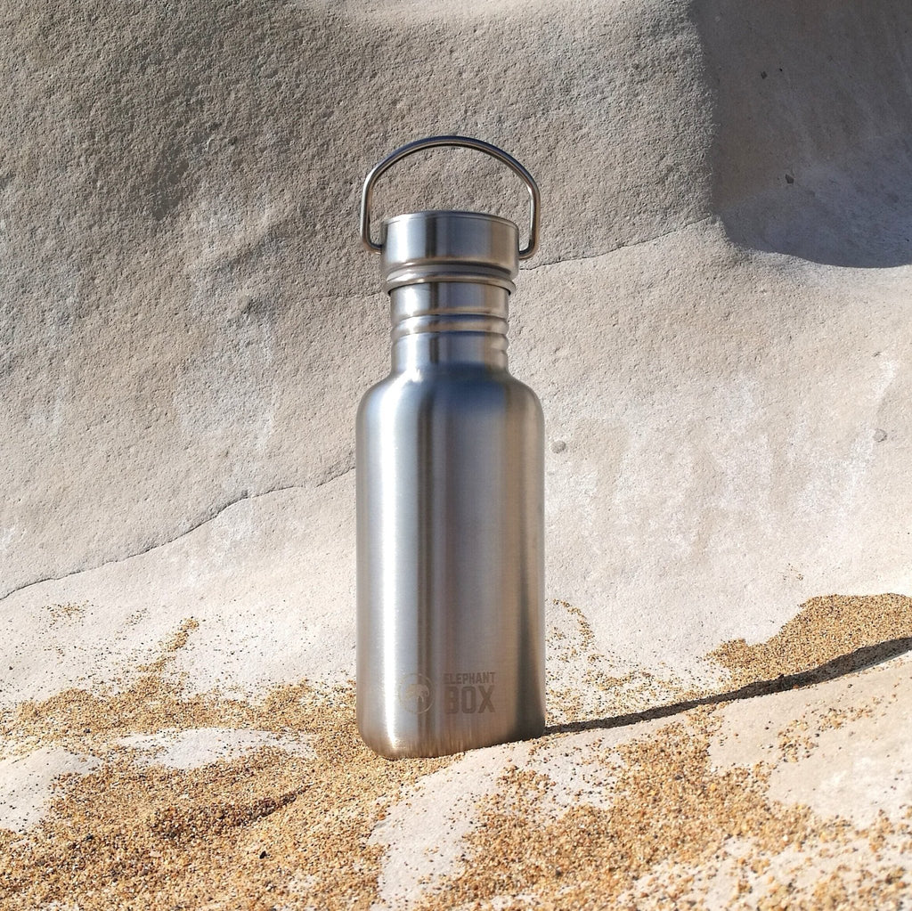 Elephant Box - Single-Wall Metal Water Bottle, 500ml - Buy Me Once UK