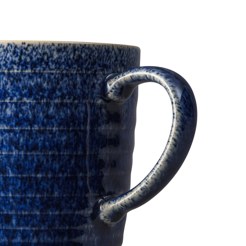 Denby - Studio Blue Set of 2 Pebble Ridged Mug - Buy Me Once UK