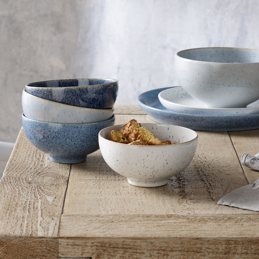 Denby - Studio Blue Set of 4 Rice Bowls - Buy Me Once UK