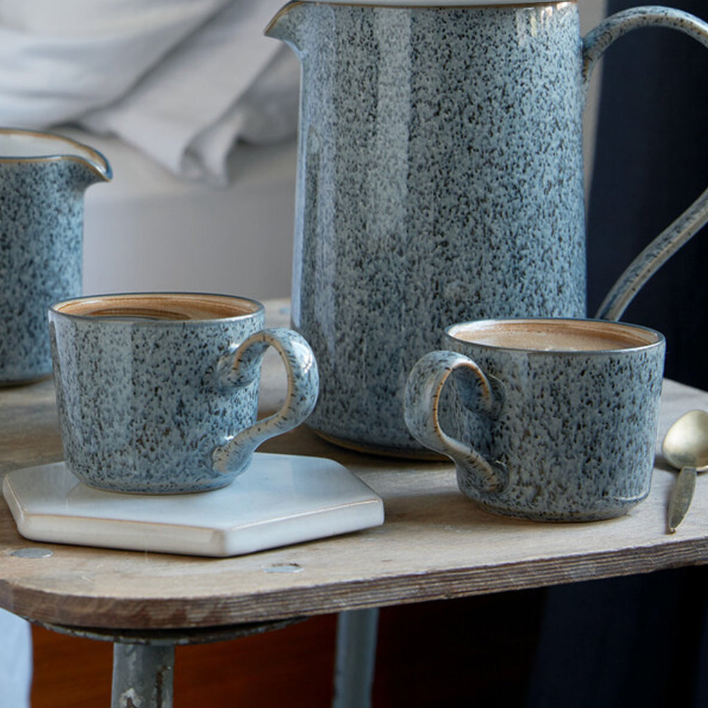 Denby - Studio Grey Brew Tea & Coffee Cup, Set Of 2 - Buy Me Once UK