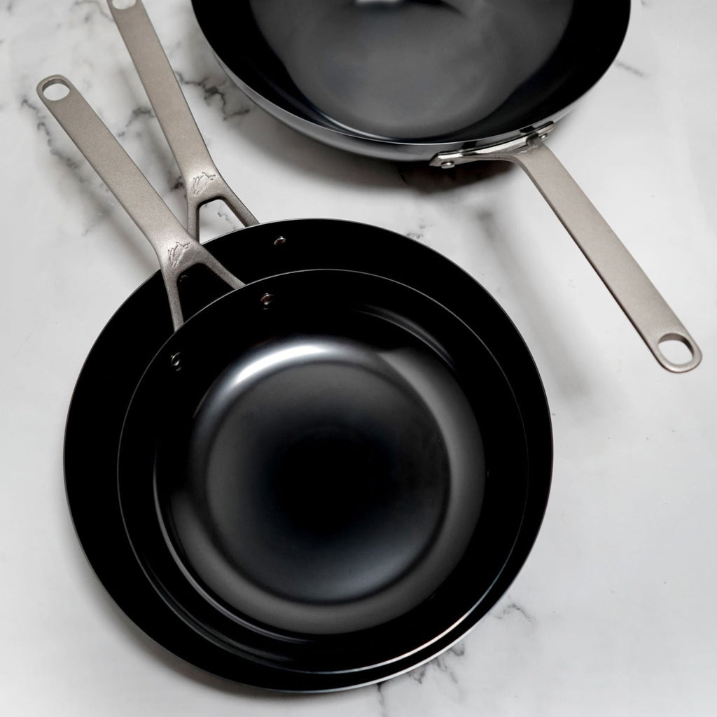 SAVEUR Selects - Toughened Carbon Steel Frying Pan, 30cm - Buy Me Once UK