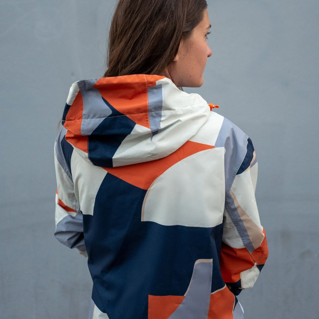 Labo Mono - Urban Waterproof Recycled Jacket, Balancing Blocks - Buy Me Once UK