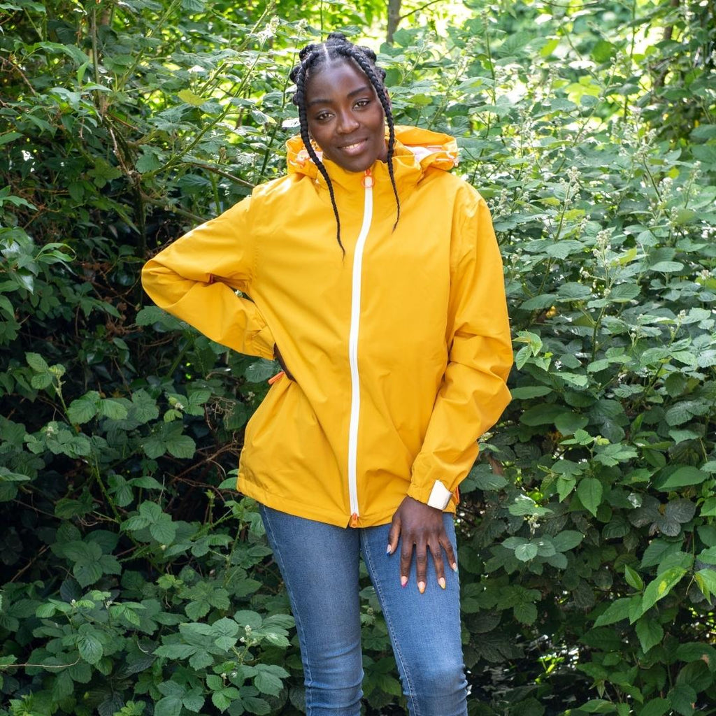 Labo Mono - Urban Waterproof Recycled Jacket, Mustard - Buy Me Once UK