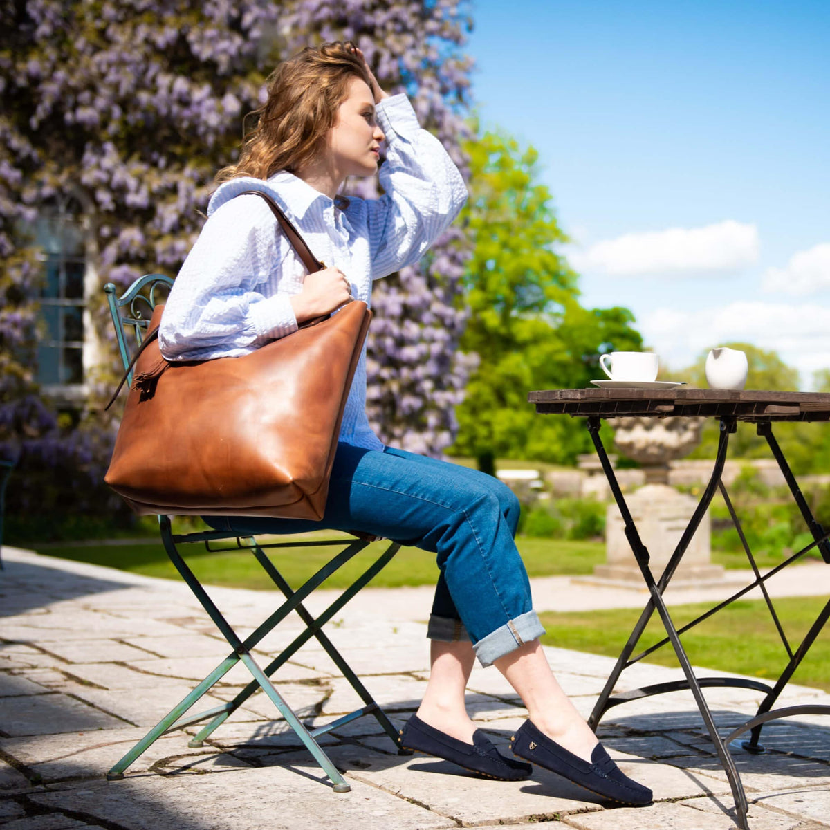 Vixen Leather Tote Bag