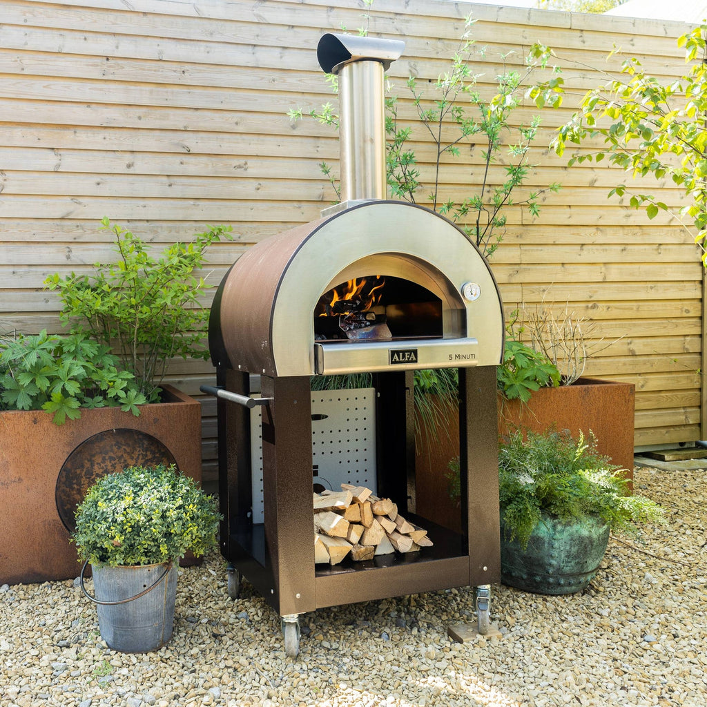 Alfa Forni - Wood-Fired 2-Pizza Oven Set, Copper - Buy Me Once UK
