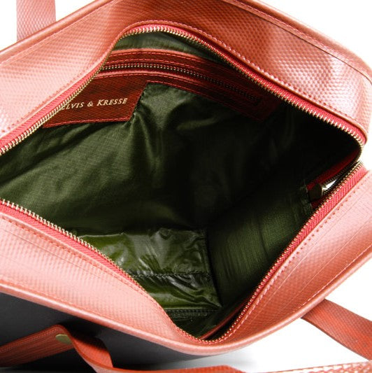 Reclaimed Fire Hose Compact Briefcase - BuyMeOnce Direct - BuyMeOnce UK